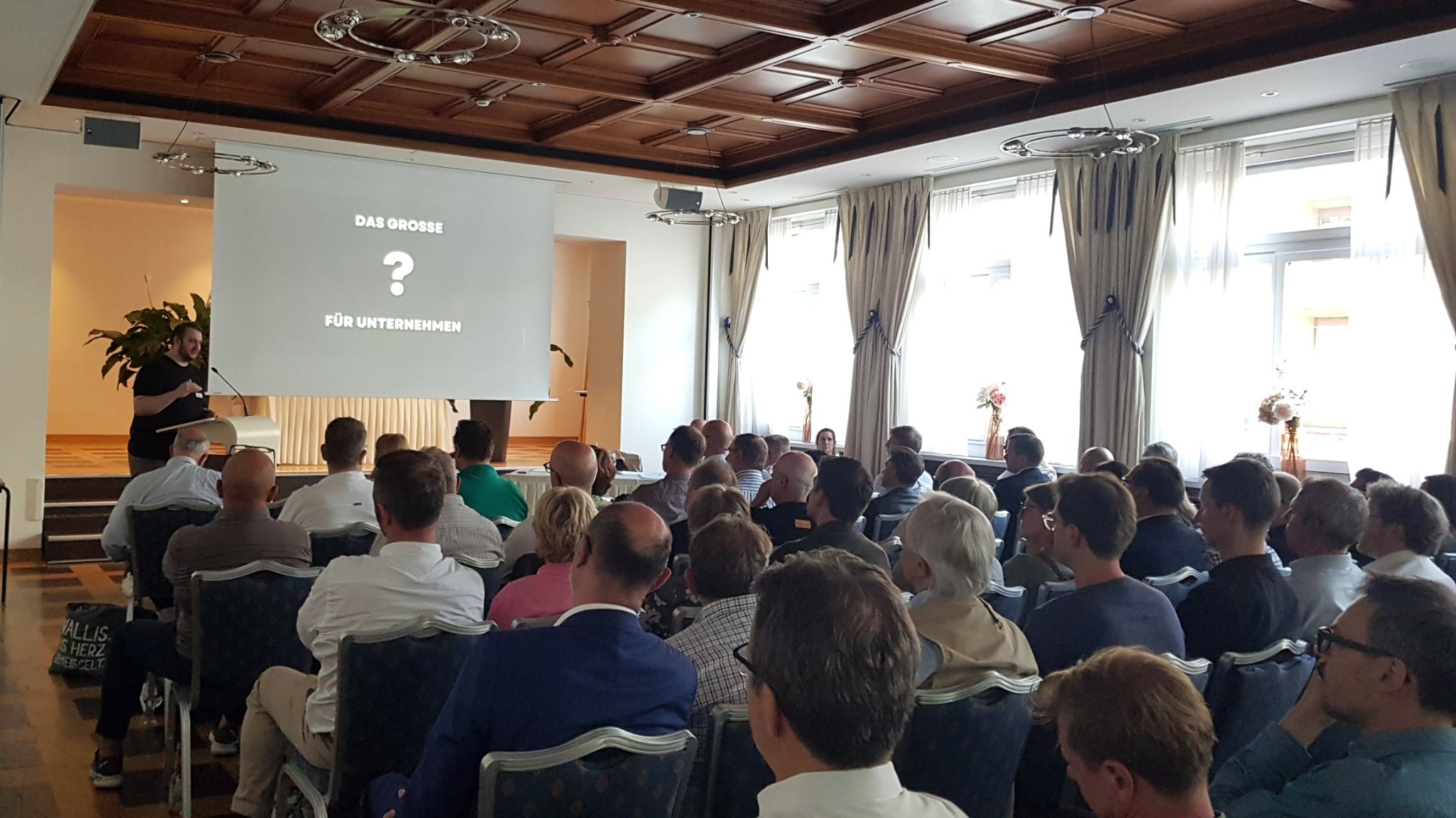 Daniel Fankhauser hält KI-Keynote vor grossem Publikum an der GVB Delegiertenversammlung in Zürich